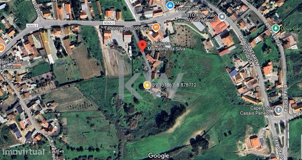 Terreno com viabilidade de construção de moradia unifamiliar