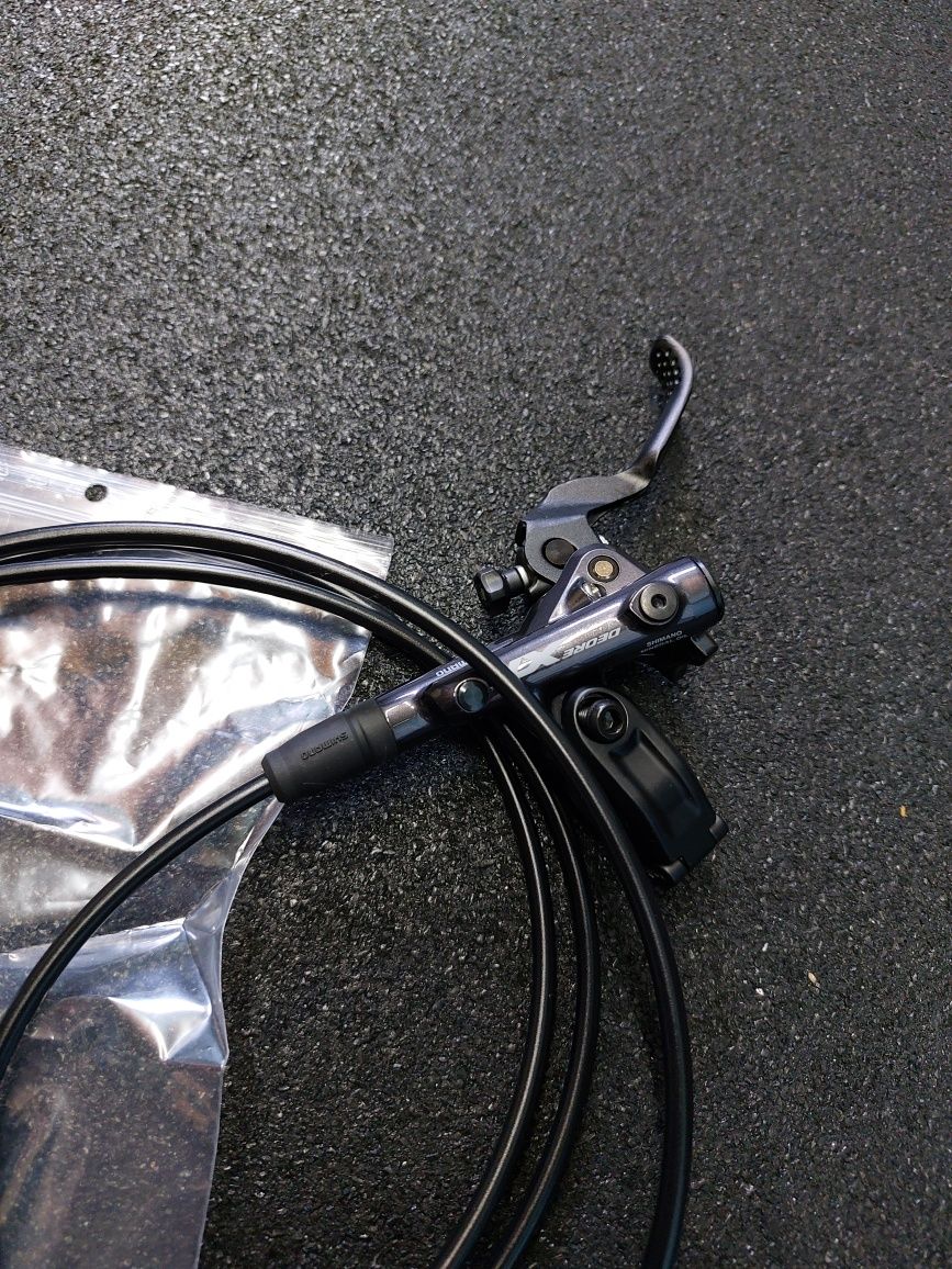 Hamulec Shimano XT M8110 Flat mount prawy tył