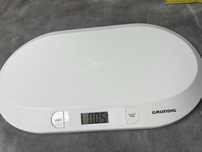 Недорого новые электронные весы  для новорожденных Grundig, до 20 кг