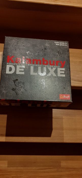 Kalambury De Luxe stan gry idealny gra dla dzieci Trefl