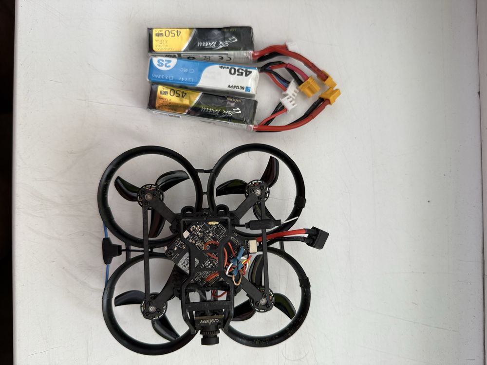 Dron fpv Pavo Pico TBS crossfire Walksnail HD mini 1s 3x aku 2S