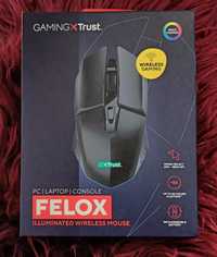 Trust GXT110W Felox - mysz gamingowa bezprzewodowa podświetlana