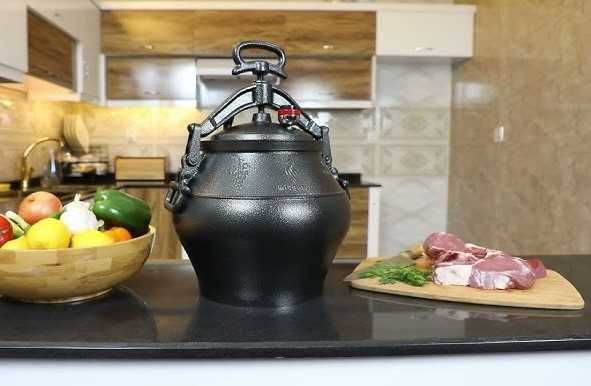 Казан-скороварка 2в1 Misgaran 10л | Швидке приготування, польова кухня