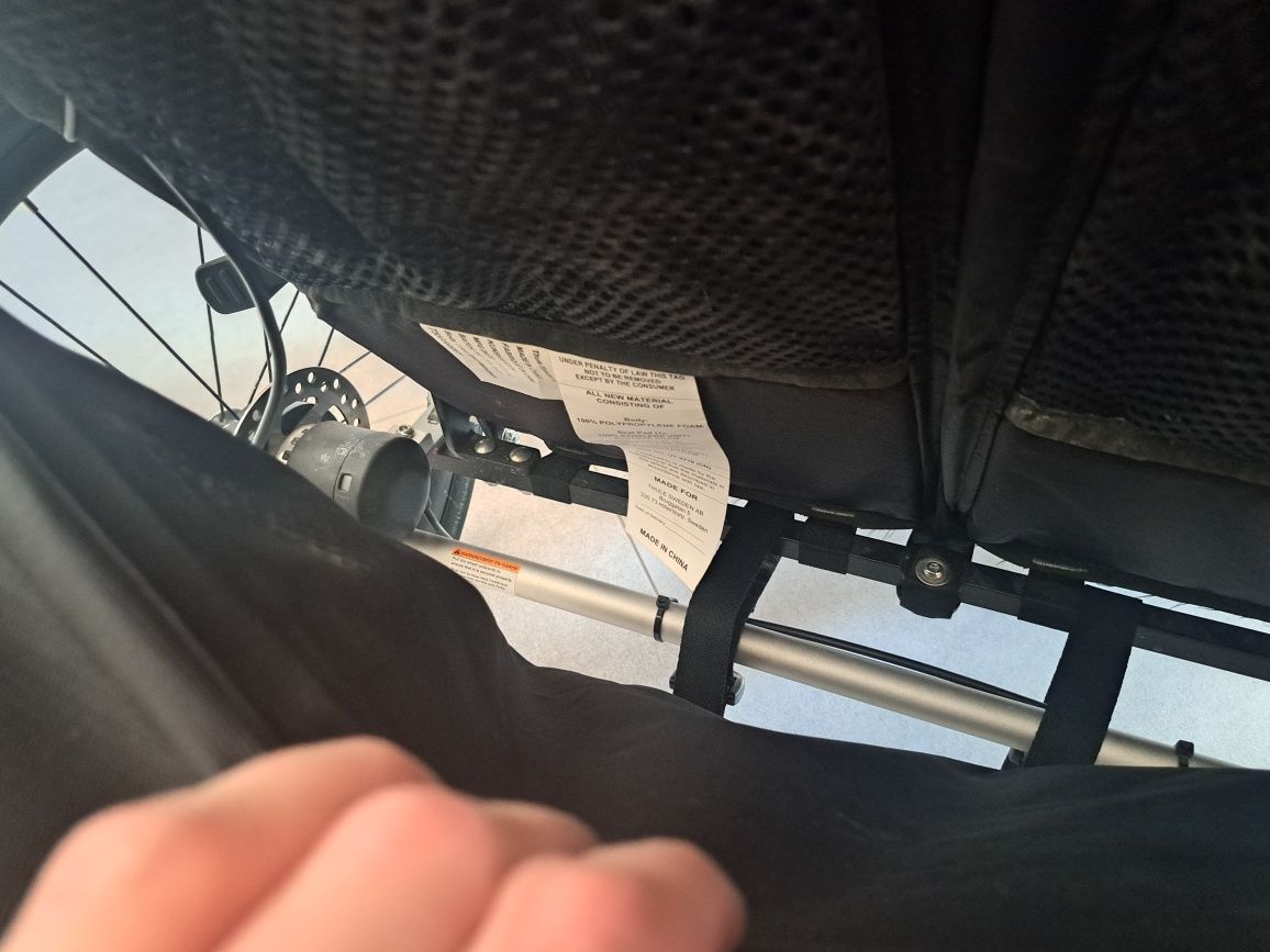 Thule stan idealny chariot sport 2 komplet z kółkiem do joggingu