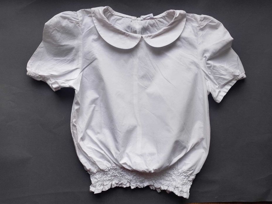 biała koszula rozmiar 128 SMYK