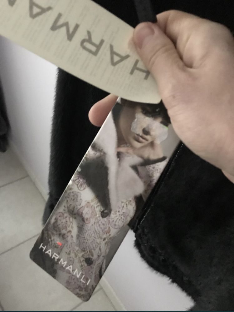 Новая шуба норка  HARMANLI