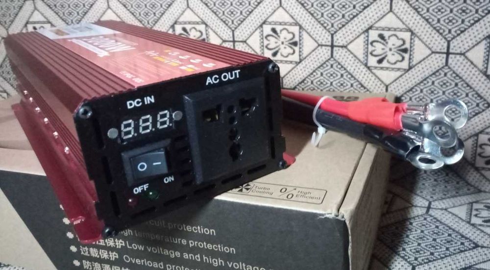 Инвертор Sutu 3000W, преобразователь напряжения, чистый синус