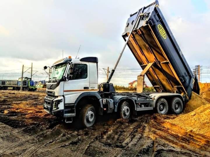 Piach zasypkowy Piasek zasypowy do zagęszczenia fundamenty kopalniak