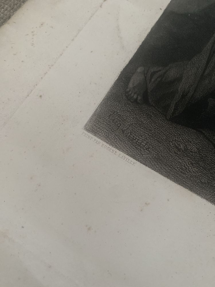 Gravura Le Chemin du Calvaire