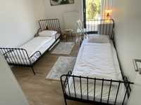 Metalowe łóżko dla dzieci Ikea MINNEN