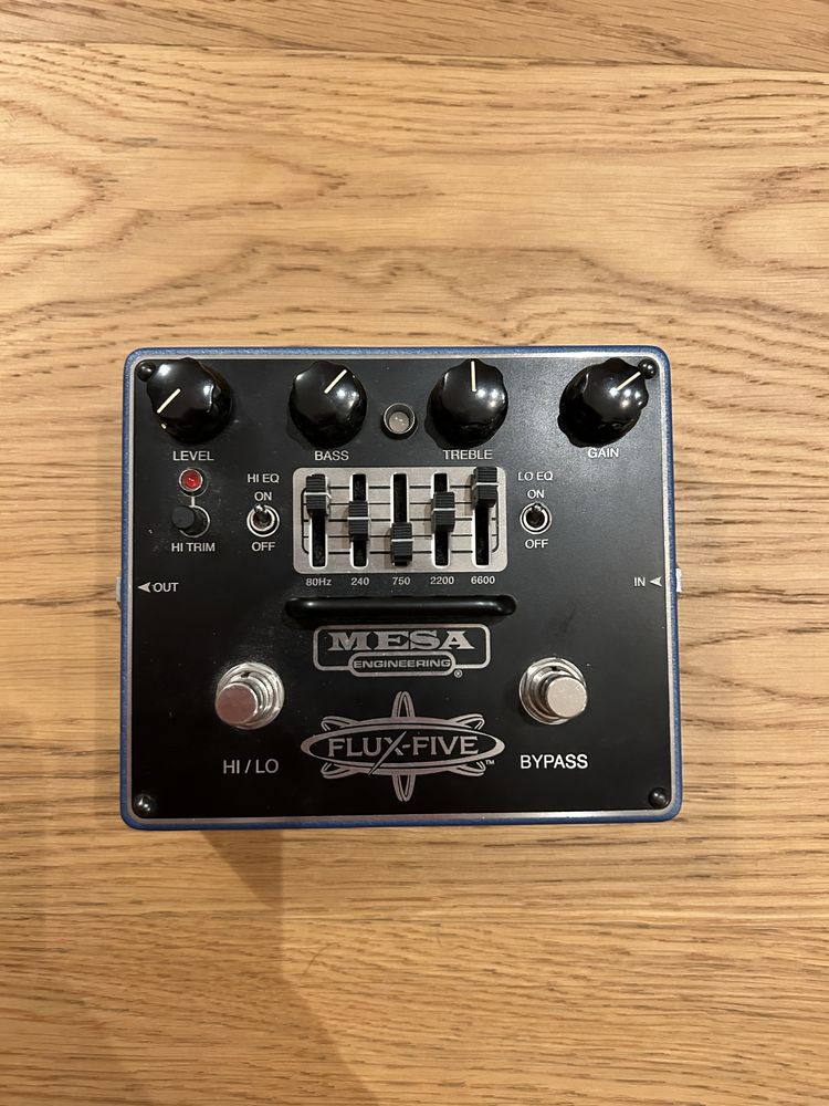 Mesa Flux Five efekt gitarowy przester overdrive equalizer eq