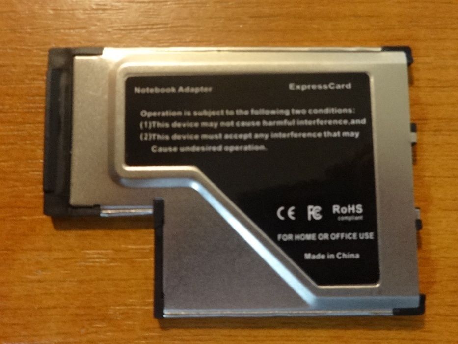 ExpressCard Usb 3.0 три порта, адаптер, карта 54mm