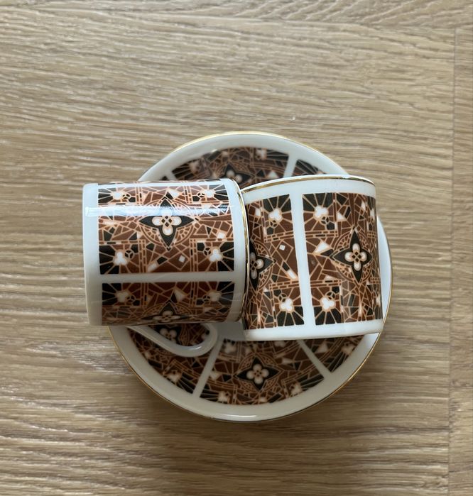 Conjunto de 2 chavenas de cafe