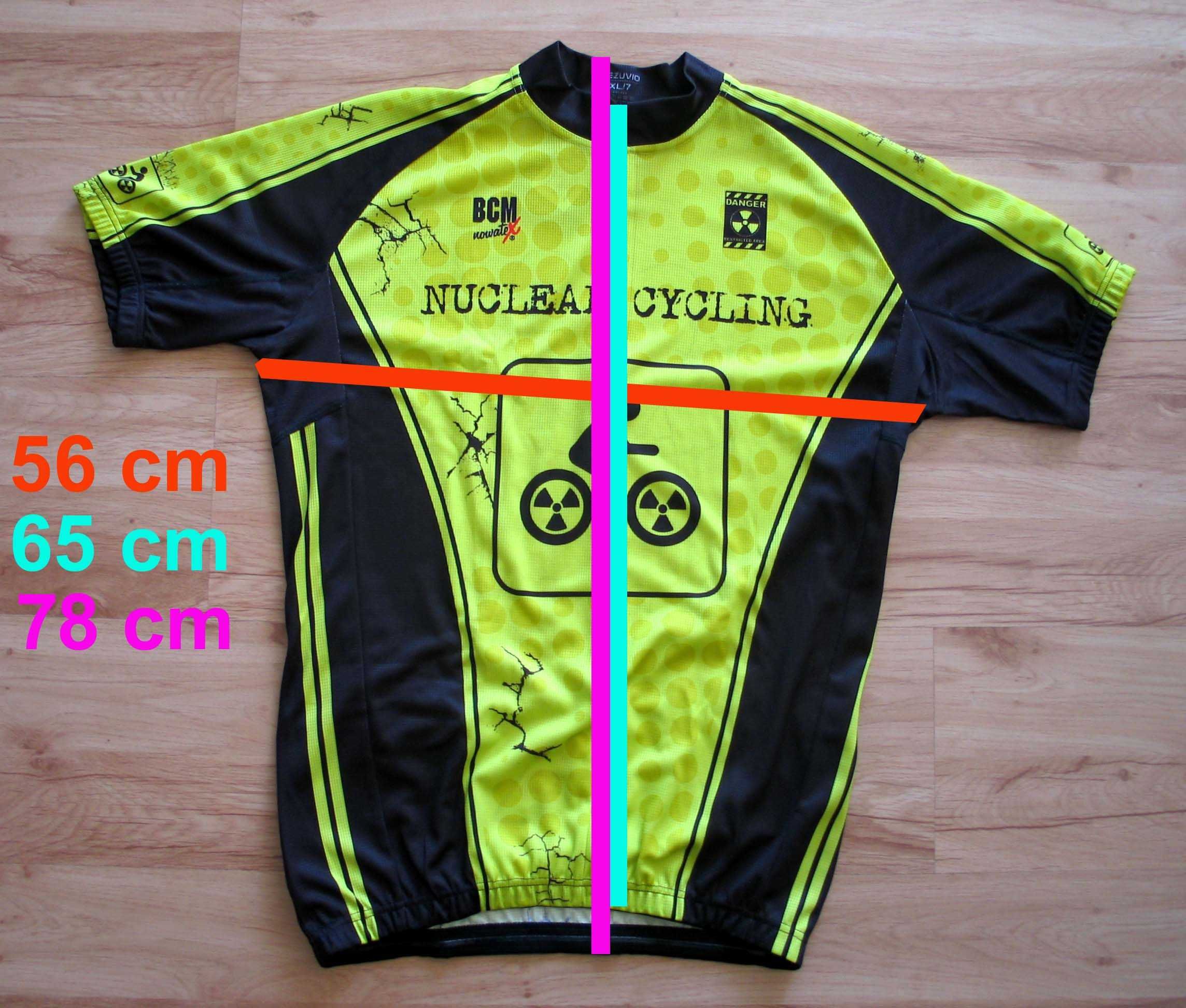Męski komplet rowerowy rozmiar XL