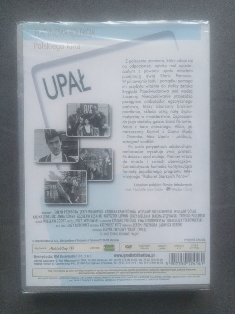 Upał Michnikowski Gołas Przybora DVD Nowa