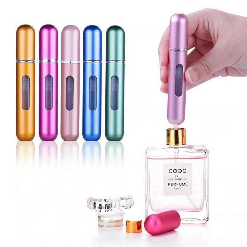 Mini Perfume Refill Portátil Spray de Viagem