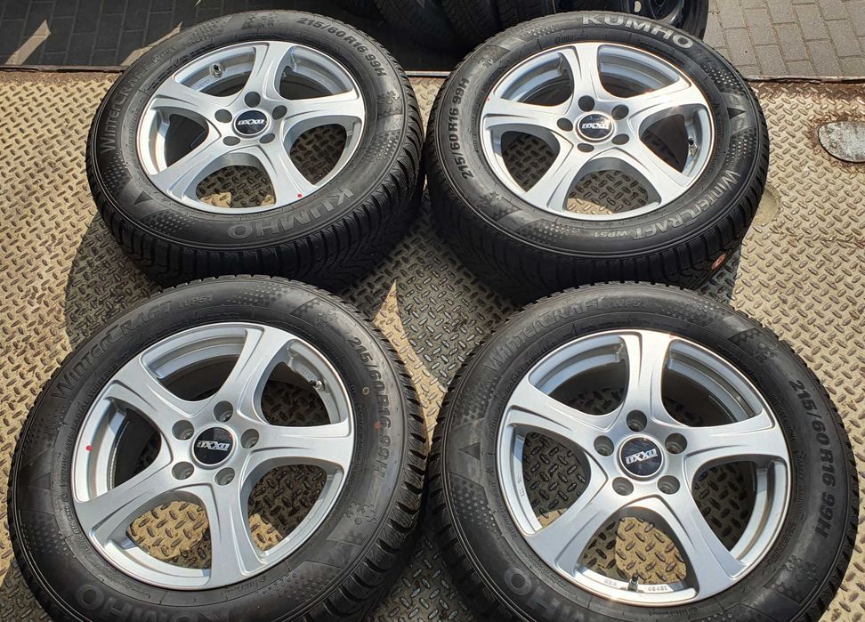 4x Felgi OXXO Narvi 16 5x114,3 ET48 + czujniki TPMS