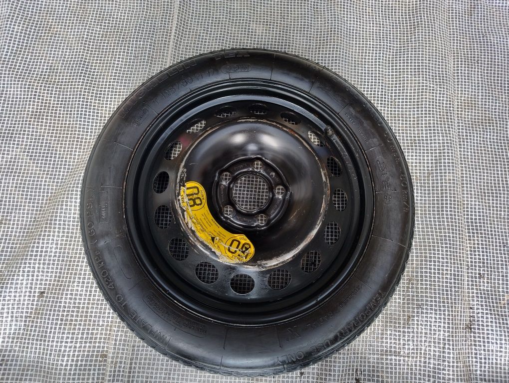 Volvo koło dojazdowe dojazdówka zapas 17 cali 125/80R17 wysyłka
