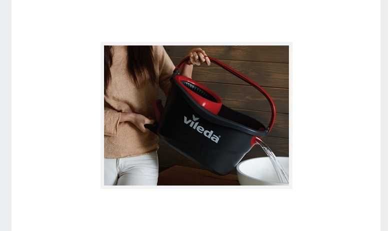 Vileda MOP OBROTOWY Turbo Easy Wring and Clean TURBO ZESTAW BOX