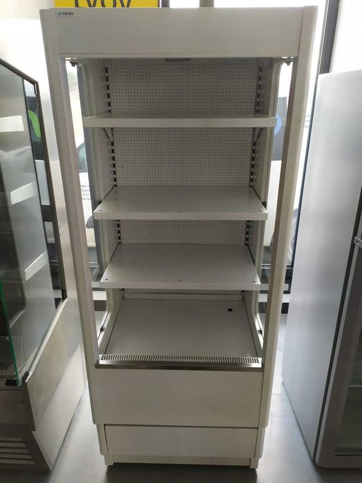 Regał chłodniczy przyścienny Norpe / 3 półki + roleta