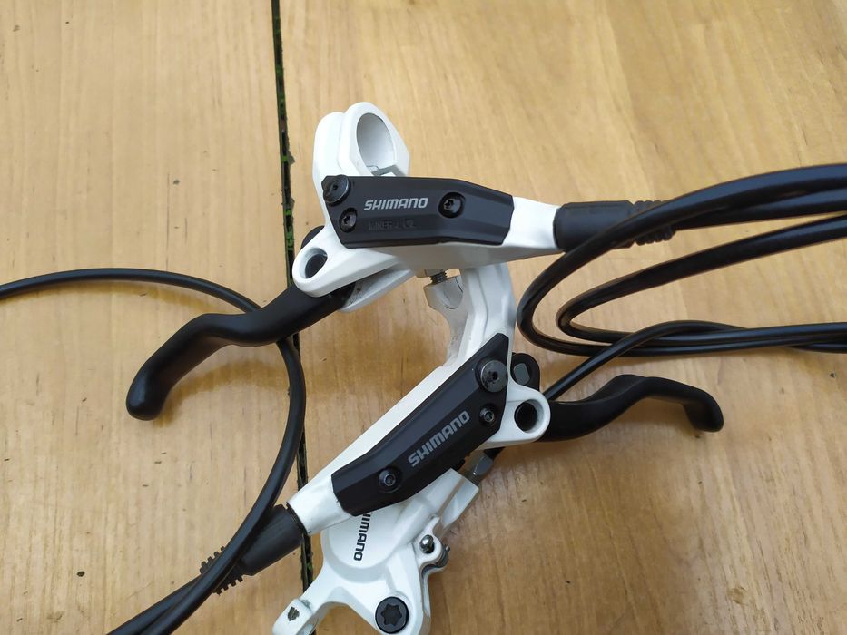 SHIMANO BL-M445/BR-M446 hamulce hydrauliczne PM Dł. 78/150cm Polecam