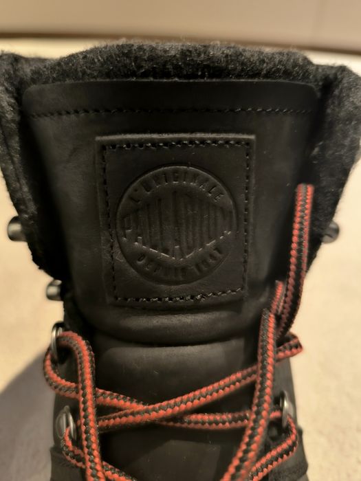 Botas Palladium em couro