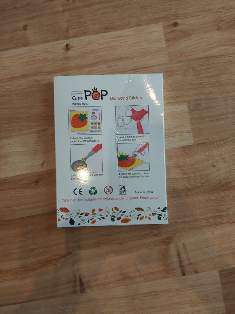 Cutie pop Diamond sticker przedmiot nowy outletowy