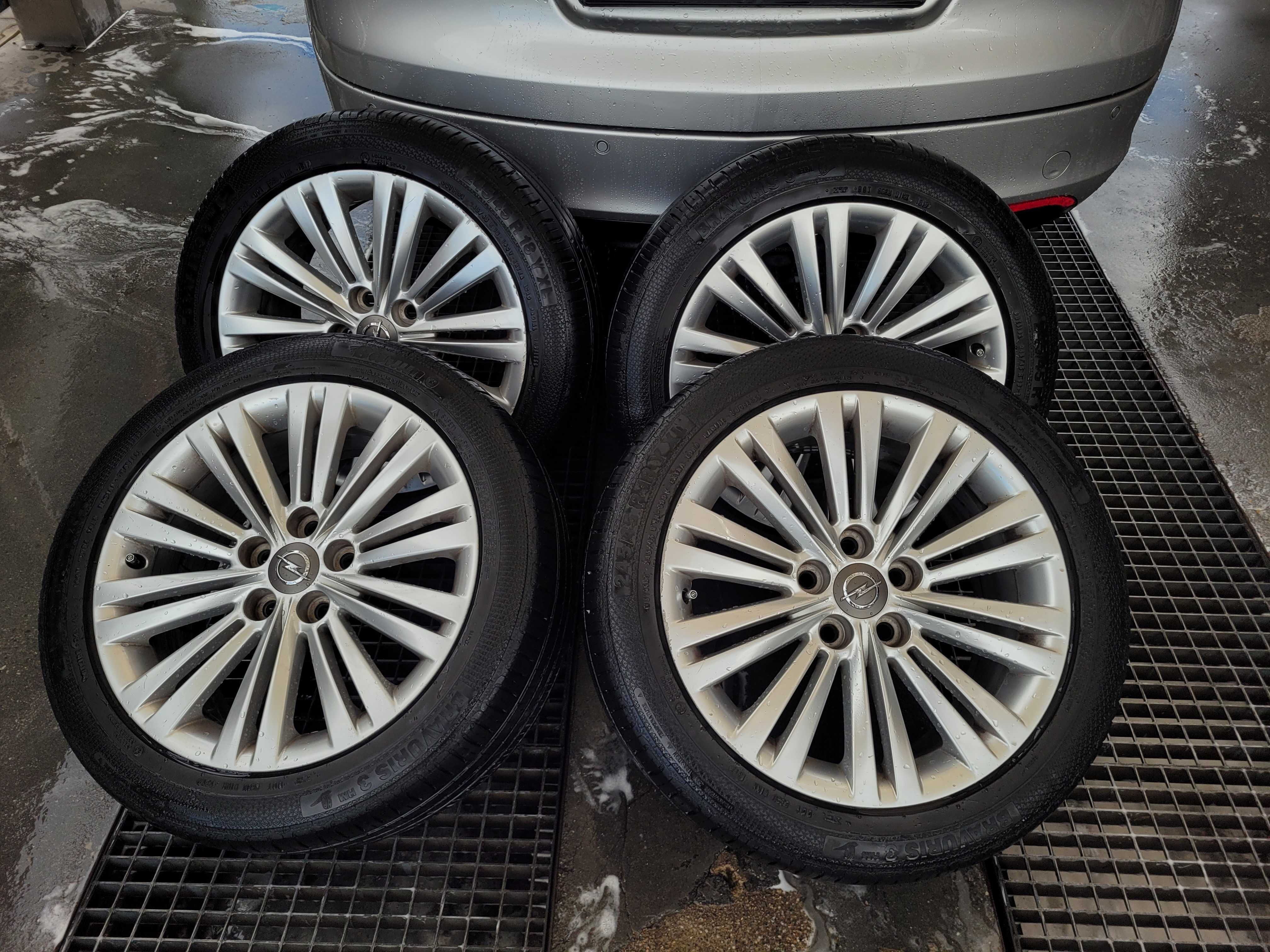 Alufelgi R18 5x120 Opel Insignia z oponami 245/45 R18