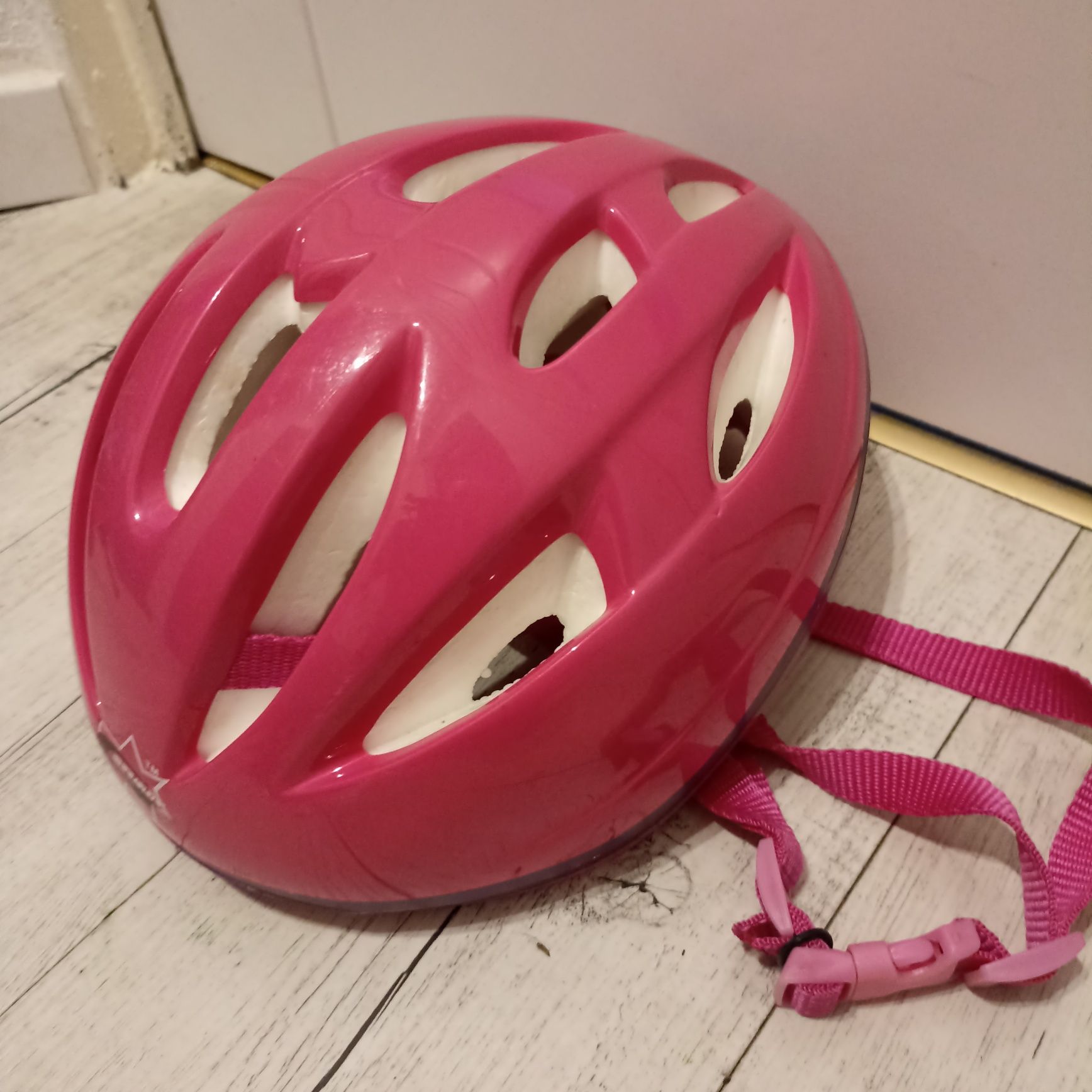 Kask rowerowy na rolki dla dziewczynki