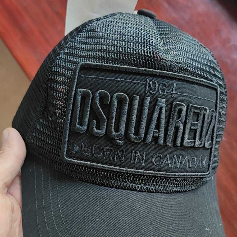 Czapka Bejsbolówka DSQUARED2 ICON Siatka Czarna