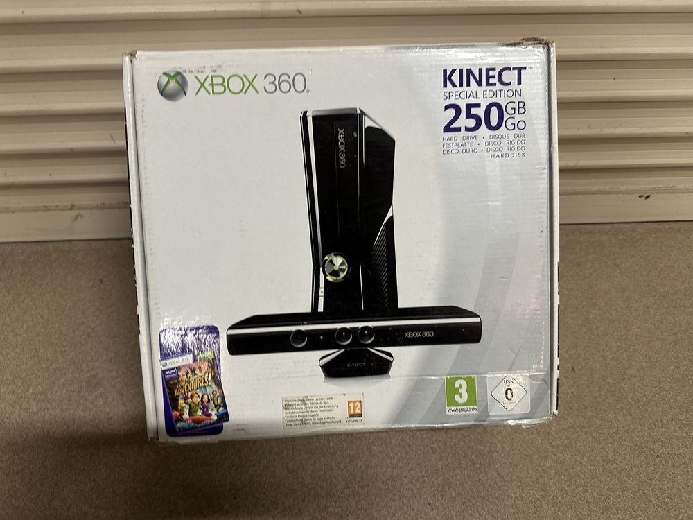 Xbox 360 kinect kierownica 2 pady 34gry