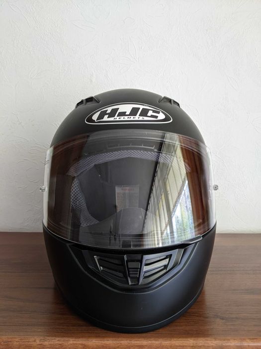 kask motocyklowy HJC CS-15 czarny mat, stan bardzo dobry