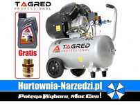 Kompresor dwutłokowy 50L sprężarka dwutłokowa 50L V2 kompresor olejowy