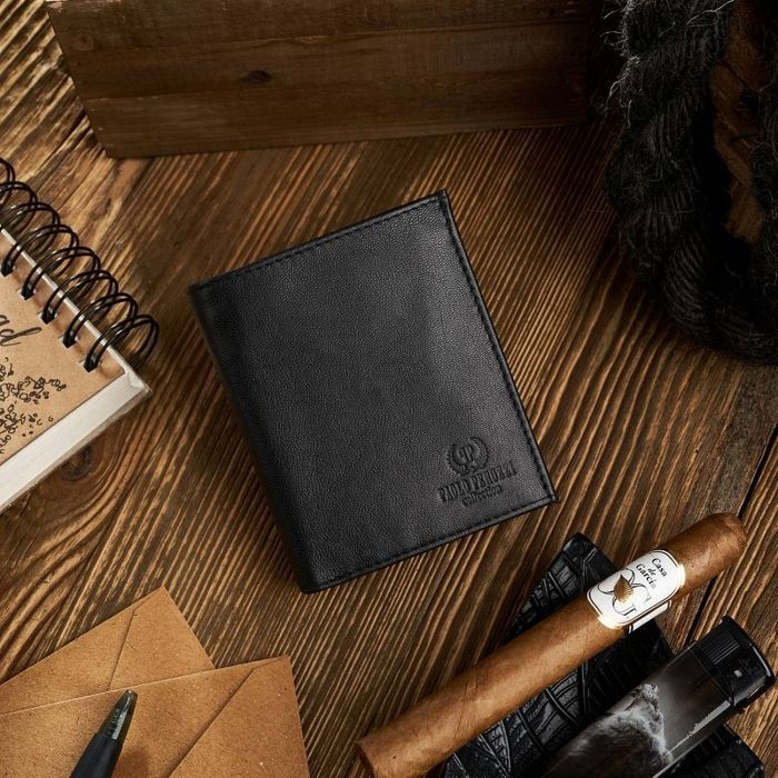 Portfel męski skórzany RFID Paolo Peruzzi IN-29-BL