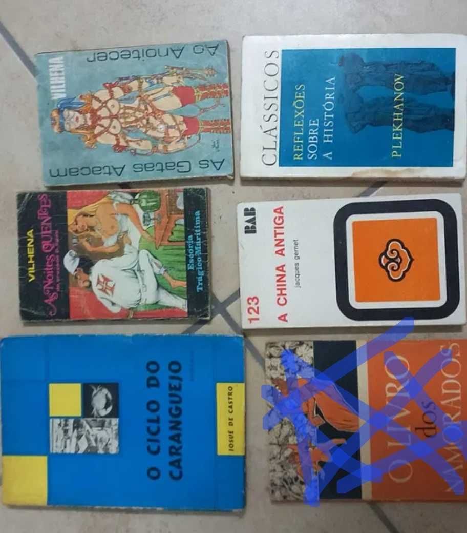 Diversos livros para desocupar