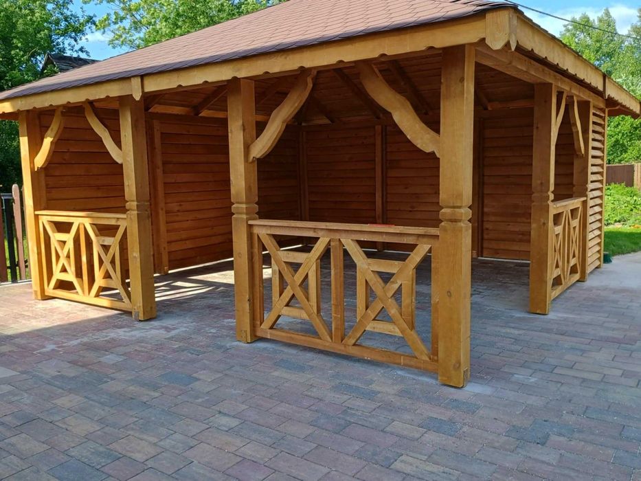 Altana ogrodowa 4x4 m