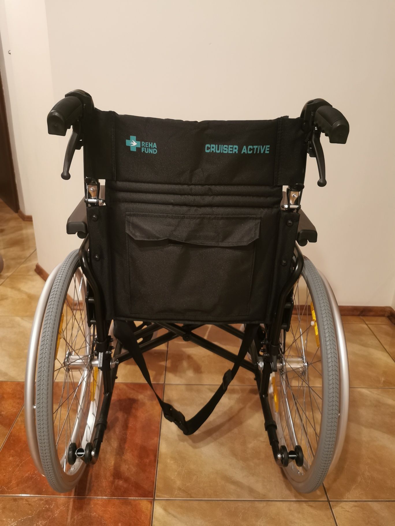 NOWY aluminowy wózek inwalidzki Cruiser Active RF3