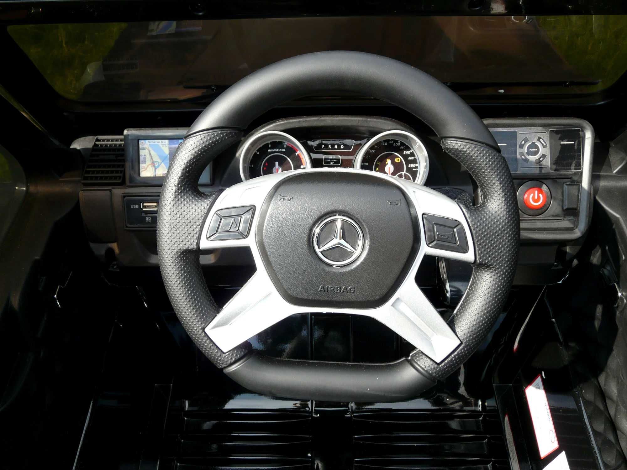 Pojazd Mercedes g65 -12v, eco skóra, koła pianka Eva!! Nowy - Sklep !
