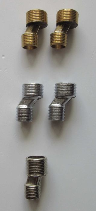 3 rodzaje krzywek do baterii .