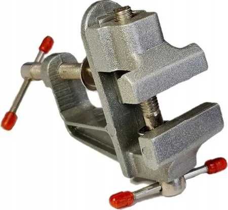 Mini IMADŁO STOŁOWE MODELARSKIE Imadełko 35 mm Aluminiowe Lekkie ŚCISK