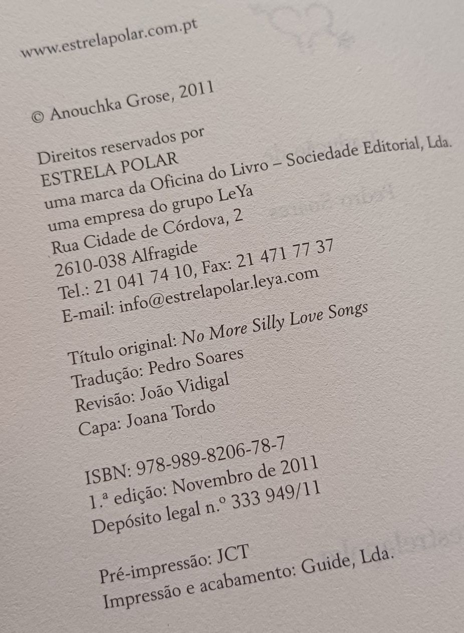 Livro + CD - Já Não Há Canções de Amor
