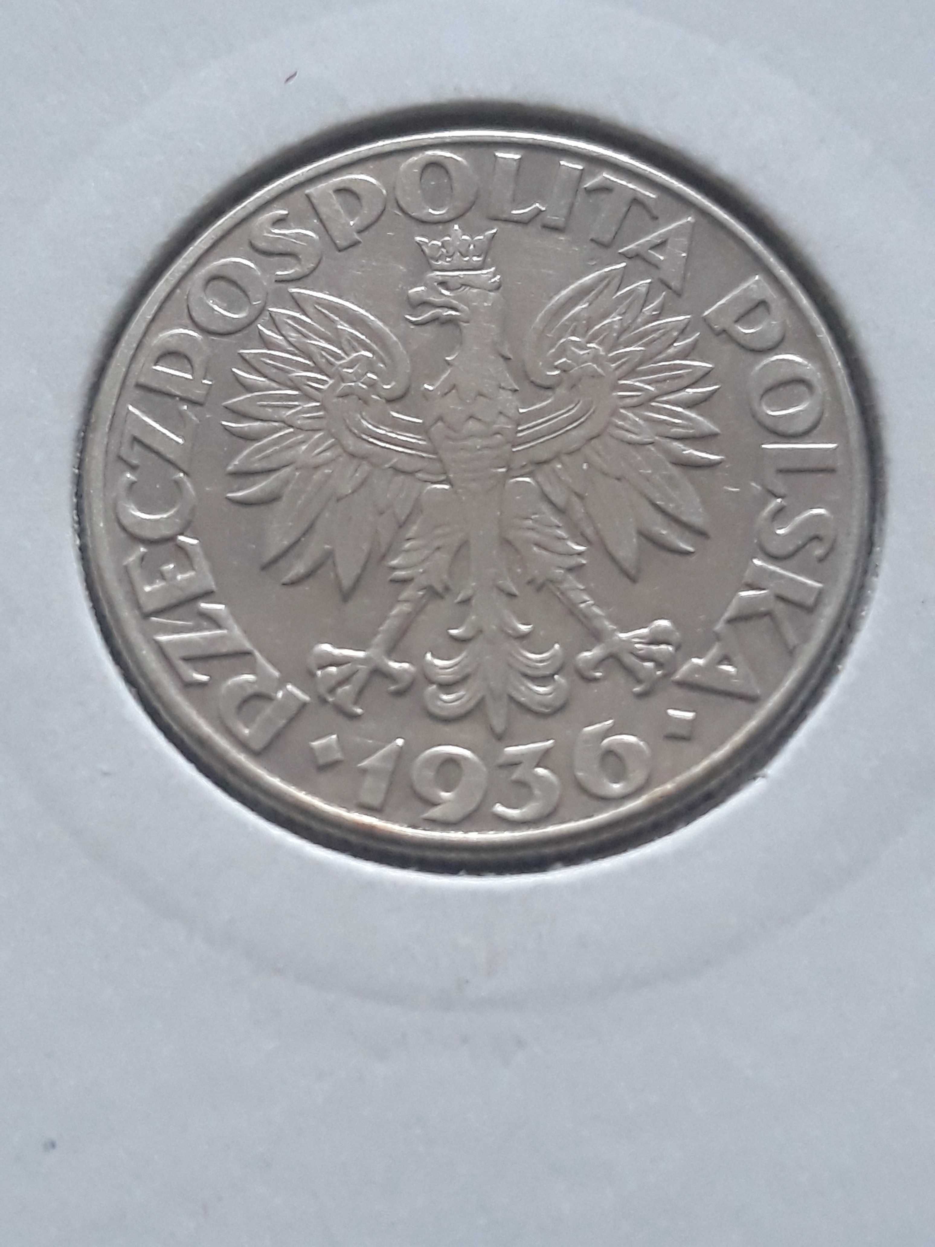 2 zł Żaglowiec 1936 r. - nr 1 - Piękne