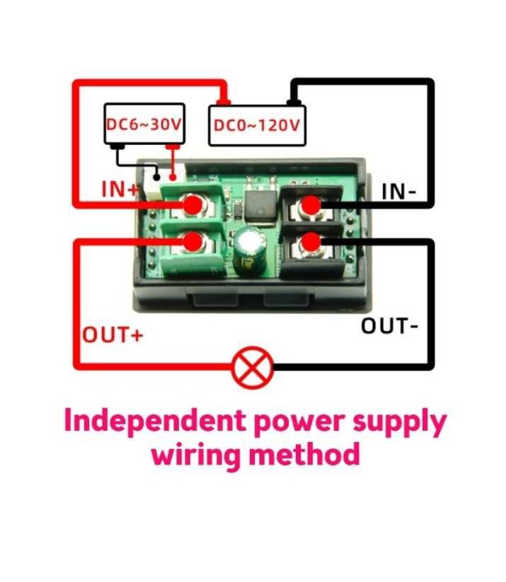 Вольтметр-Амперметр DC120V 20A многофункциональный