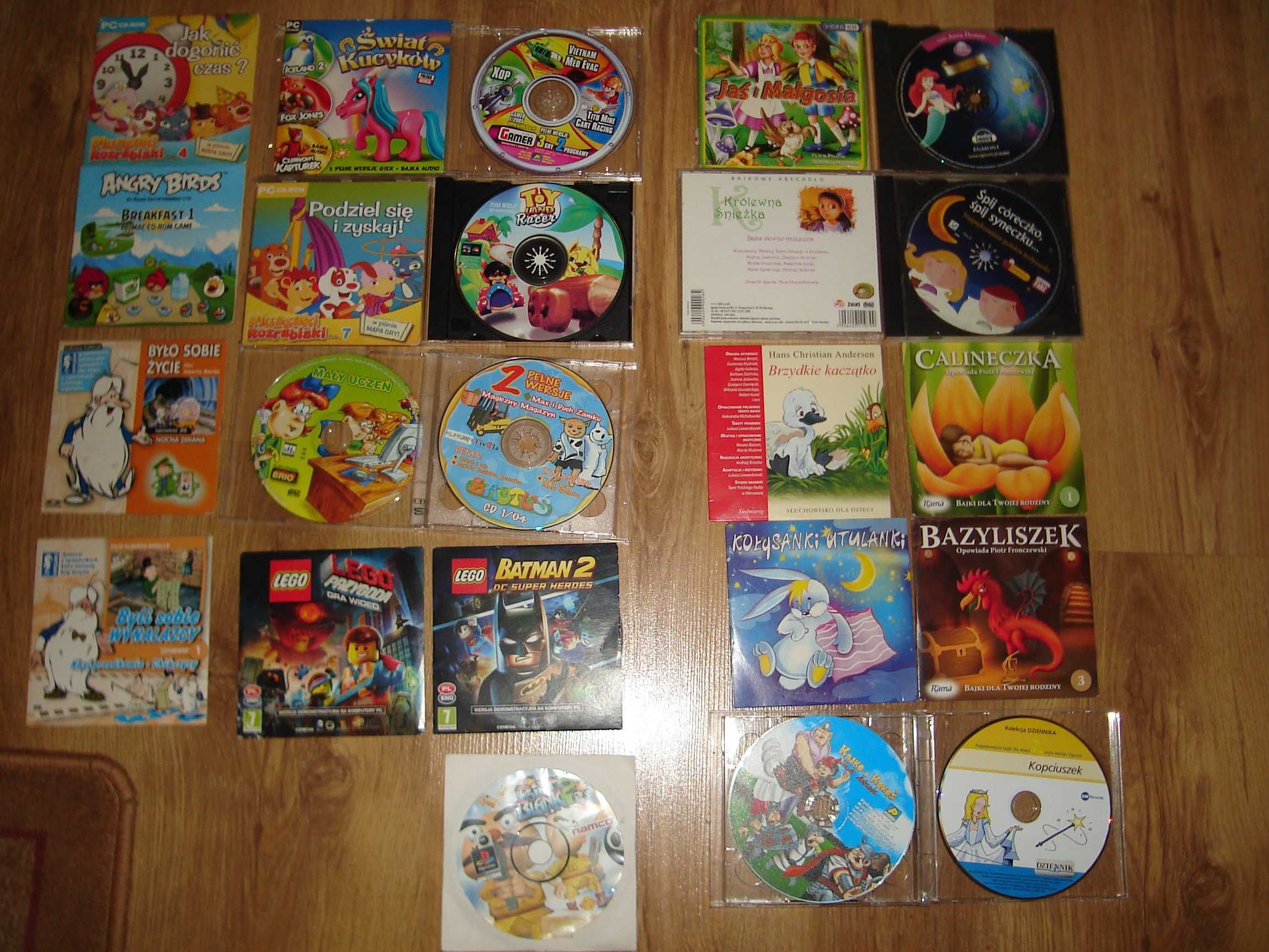 Dla dzieci Bajki  CD,VCD, Gry na PC