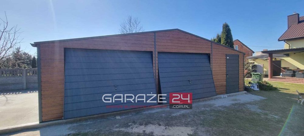 Garaż blaszany 9x6m*PRODUCENT* profil*WYBIERZ JAKOŚĆ* całe ŁÓDZKIE*