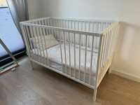 Drewniane łóżeczko dziecięce 120x60