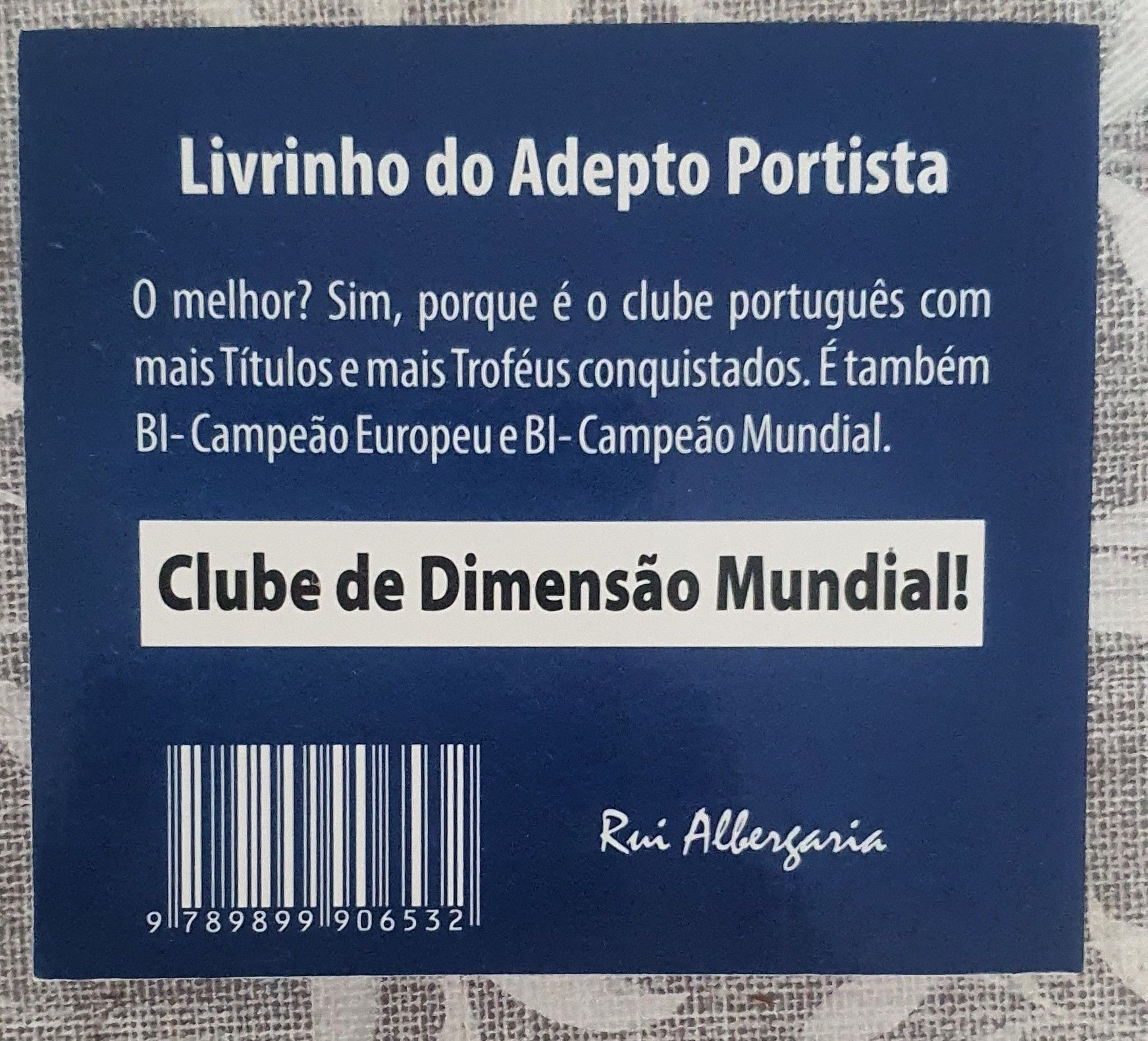 Livrinho do adepto portista futebol clube do porto