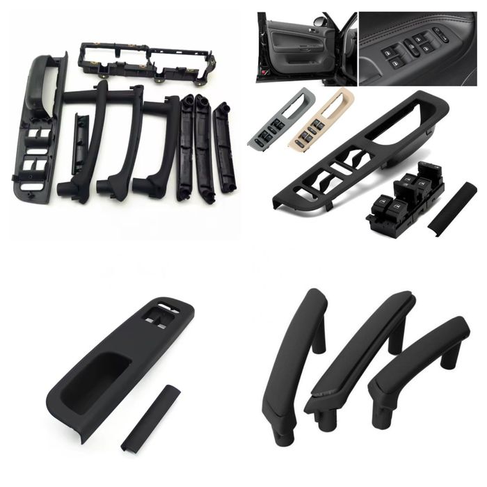 Puxadores pega maçaneta Botão porta VW Passat B5 Golf 4, Skoda