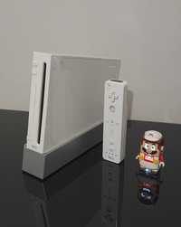 Consola Wii White Edition + Comando Wii (EXCELENTE ESTADO E COMPLETA)