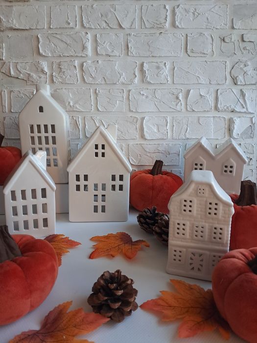 Будиночки підсвічники керамічні